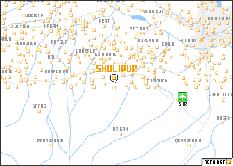 map of Shūlīpur