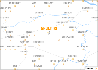 map of Shulʼniki