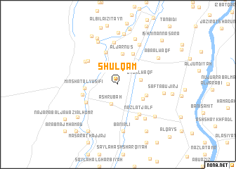 map of Shulqām