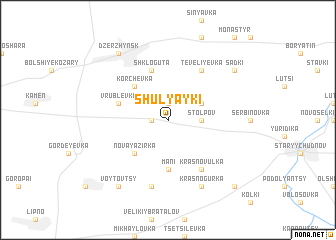 map of Shulyayki