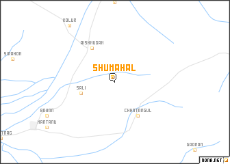 map of Shumahāl