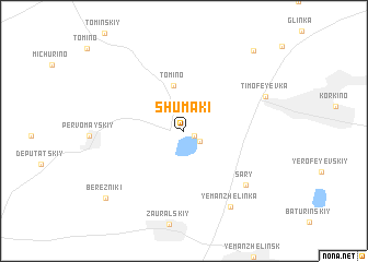 map of Shumaki