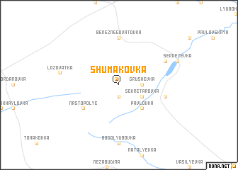 map of Shumakovka