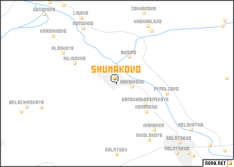 map of Shumakovo