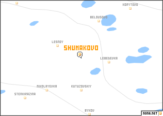 map of Shumakovo