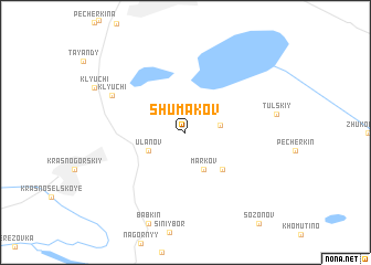 map of Shumakov
