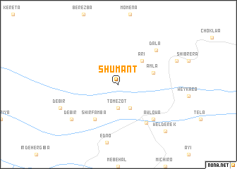 map of Shumant