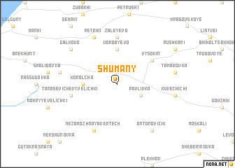 map of Shumany