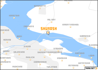 map of Shumash\