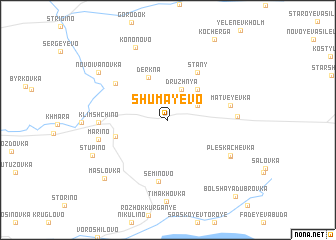 map of Shumayevo