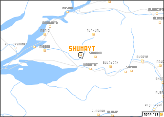 map of Shumayt