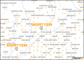 map of Shumayyisah