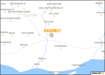 map of Shumbut
