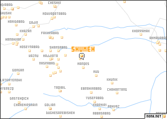 map of Shūmeh