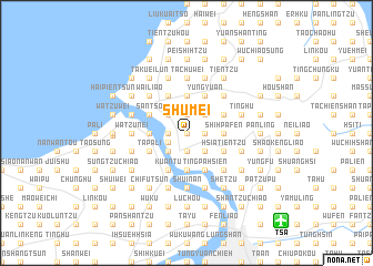 map of Shu-mei