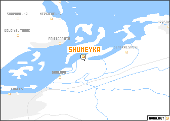 map of Shumeyka