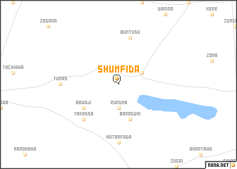 map of Shumfida