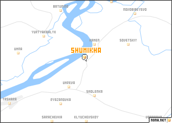 map of Shumikha