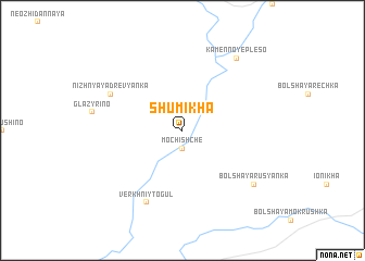 map of Shumikha