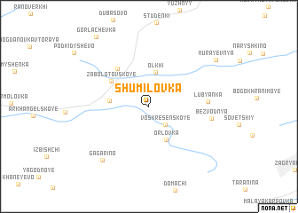 map of Shumilovka