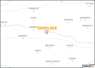 map of Shumilovo