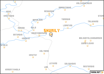 map of Shumily