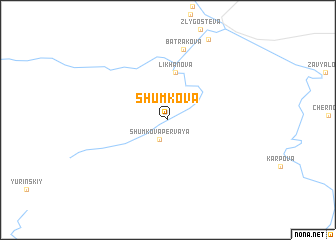 map of Shumkova