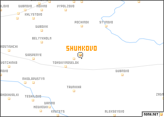 map of Shumkovo