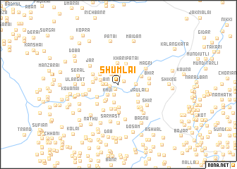 map of Shumlāi