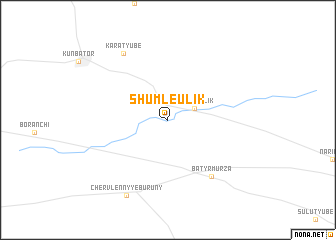 map of Shumle-Ulik