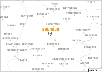 map of Shumova