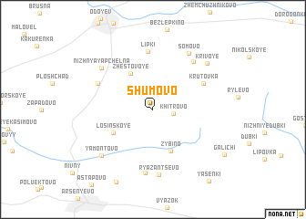 map of Shumovo