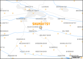 map of Shumovtsy