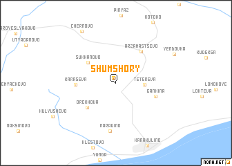 map of Shumshory