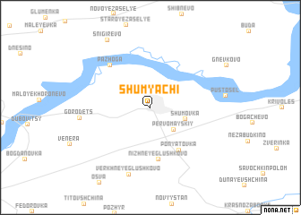 map of Shumyachi