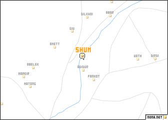 map of Shum