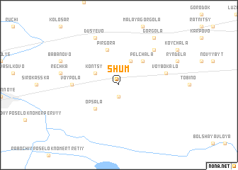 map of Shum