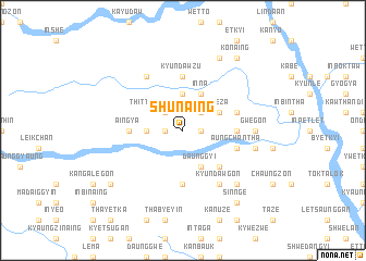 map of Shun-aing