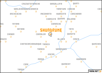 map of Shundrume