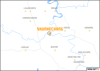 map of Shunhechang