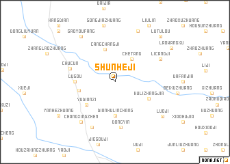 map of Shunheji