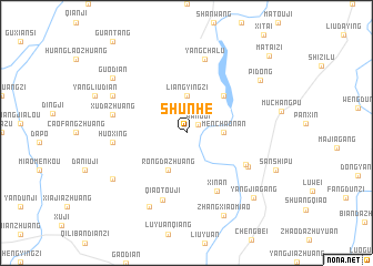 map of Shunhe