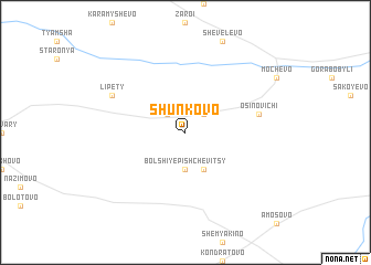 map of Shunkovo