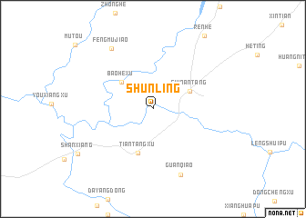 map of Shunling