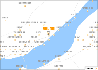 map of Shunni