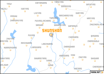 map of Shunshan
