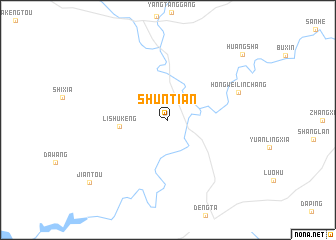 map of Shuntian