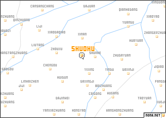 map of Shuohu