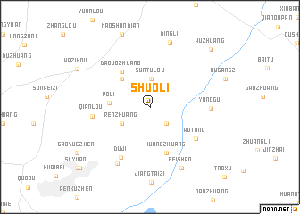 map of Shuoli