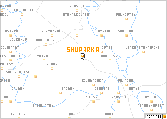 map of Shuparka